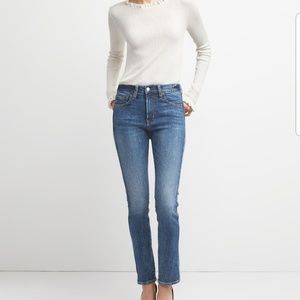 GAP high rise slim straight
